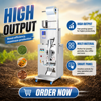 Machine d'emballage automatisée pour sachets de café, poudre, thé, aliments, en-cas, remplissage, scellage et emballage