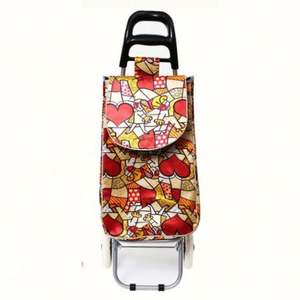 Carrito de Compras Plegable con Ruedas, Ligero y Moderno, Bolsa de Compras Plegable con Ruedas - Product Image 2