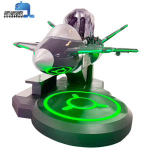 เครื่องจำลองการบิน 9D VR สำหรับ 2 ผู้เล่น เครื่องขับขี่เสมือนจริงในร่ม เกมอาร์เคดเสมือนจริง ระบบพีซี - Product Image 2