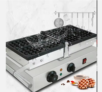 Machine à gaufres électrique antiadhésive 4 tranches pour la cuisine et le petit-déjeuner