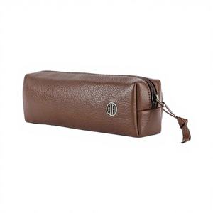 Estuche para Lápices Ecológico de Piel de Vaca con Patrón Estampado para Accesorios SHEELA ENTERPRISES Hecho en India - Product Image 3