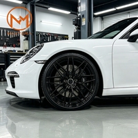 Jantes de voiture de tourisme personnalisées forgées Maxtera style S21-02 pour Porsche 911 McLaren Ferrari BMW M3 M4 M5 M8 AMG Audi R8, jantes en alliage