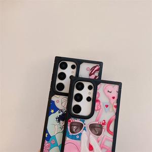 Sogno della ragazza di alta qualità per <span class=keywords><strong>Samsung</strong></span> S24ULTRA custodia per cellulare S23plus rosa <span class=keywords><strong>A54</strong></span> satinato S25 personalità in stile - Product Image 5