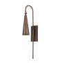 Lampe murale chauffe-bougie moderne à intensité variable avec température réglable, sans fil, en métal, pour table ou applique murale