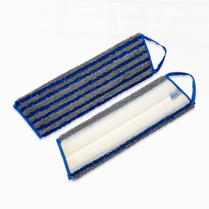 Wholesale Custom Industrial Strong Absorbent Floor <strong>Cleaning</strong> <strong>Mop</strong> Microfiber Trapezoid Scrubbing Twisted <strong>Mop</strong> Pad Wet <strong>Mops</strong> - Product Image 1