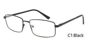 <span class=keywords><strong>2022</strong></span> usine vente en gros pas cher nouveau carré optique en métal lunettes cadres en métal cadre optique pour homme femme - Product Image 2