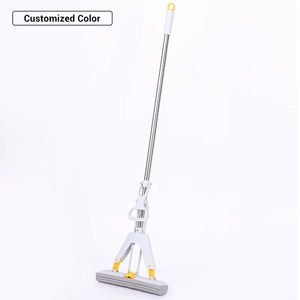 ไม้ถูพื้นแบบยืดหดได้ สแตนเลส พร้อมฟองน้ำ PVA สำหรับทำความสะอาดพื้น - Product Image 3