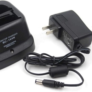 Cargador de Escritorio BC-144N 12V 1.25A, Cargador Universal para Walkie Talkie, Material ABS Negro - Product Image 3