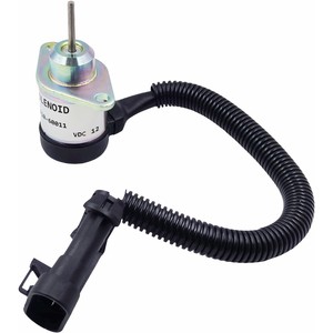 Untuk mesin Kubota V2607 untuk pemuat <span class=keywords><strong>Bobcat</strong></span> 12V 7000769 Machinery mesin konstruksi Solenoid pemutus bahan bakar untuk S160 S185 S205 - Product Image 2