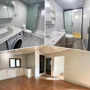 Nhanh chóng xây dựng Mô-đun Mở rộng 20ft container di động nhà đúc sẵn thép Sandwich <span class=keywords><strong>Panel</strong></span> biệt thự khách sạn trường phòng khách - Product Image 3