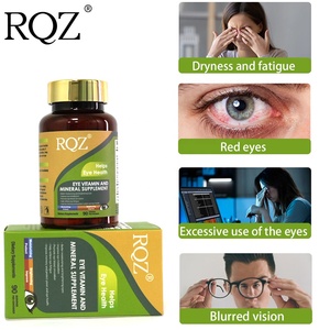 RQZ SS1717 Capsule Energetiche per Adulti con Sapore Naturale, Vitamine e Minerali, Luteina e Zeaxantina per Donne, 60 Capsule/Flacone - Product Image 3