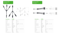 Connecteur photovoltaïque (PV) en laiton 30A 1000V CC IP67, multi-contacts, parallèle, mâle-femelle, branche en Y 1-2-2-1 pour alimentation solaire