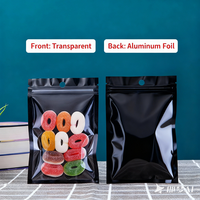 Sacs cadeaux refermables en gros pour aliments et bijoux, pochettes verticales recyclables multi-usages avec impression de logo personnalisé