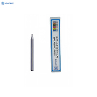 HORFENZ DCC326 Broca de centrado de carburo de 1.0 mm 90° °   120 °   Broca de centrado sin recubrimiento D0.10-D10mm para cobre, aluminio y FR4