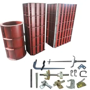 Wholesale Building Construction Reusable Formwork Steel Panel Easy Used Concrete Metal Formwork