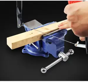 5inch Industrial Grade Heavy Duty Bench Vise Woodworking Vise/360 Degree Rotation