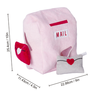 Alta calidad, barato, nuevo diseño, perrera, caseta <span class=keywords><strong>de</strong></span> perro, Día <span class=keywords><strong>de</strong></span> San Valentín, Juego <span class=keywords><strong>de</strong></span> 4 piezas, juego <span class=keywords><strong>de</strong></span> rompecabezas <span class=keywords><strong>de</strong></span> franqueo y buzón + rosa, juguetes <span class=keywords><strong>de</strong></span> peluche personalizados - Product Image 6