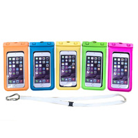 Funda impermeable para teléfono móvil, bolsa impermeable transparente, bolsa de Pvc a prueba de agua, bolsa universal para teléfono móvil para Iphone
