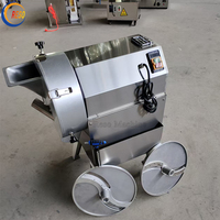 Industriële machine voor het snijden en in blokjes zagen van fruit en groenten, aardappel- en uienmachine