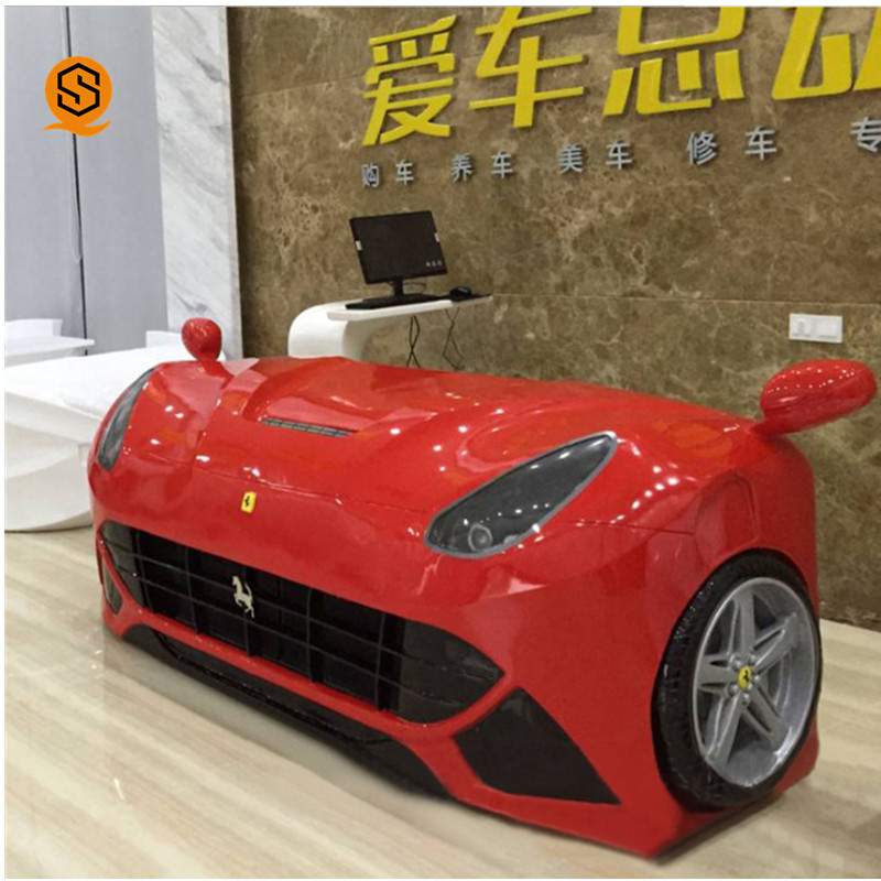 Роскошный Новый дизайн, уникальная специальная стойка приема гоночных автомобилей, высокотехнологичная стойка приема в форме спортивного автомобиля