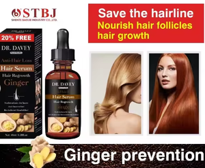 Sérum de croissance <span class=keywords><strong>DR</strong></span>.DAVEY personnalisé Secrets d'Afrique de l'Est Rapid 7 jours d'huile de gingembre pour la croissance des cheveux - Product Image 3
