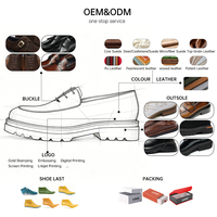 Chaussures Derby OEM pour femmes, légères, en cuir imperméable, style britannique, bicolores blanc et marron, polyvalentes pour le quotidien