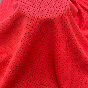 Activewear 100% polyester căng vải cho cô gái bóng đá bóng rổ áo bóng đá 170gsm đan lưới lưới đồng phục - Product Image 5