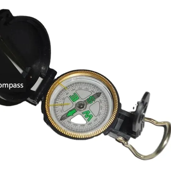 Factory Direct DC45-1 Black with cover American automatic positioning north pin plastic compass