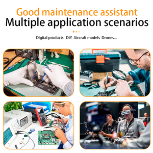 Station de <span class=keywords><strong>fer</strong></span> à <span class=keywords><strong>souder</strong></span> T65 65W avec puissance de sortie à température réglable Outil de soudage CC Kit de réparation de soudage à pointe de couteau PD 65W - Product Image 6