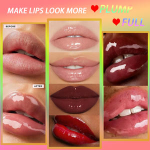 Brillo Labial de Acabado Húmedo de 5.5ml de Marca Privada, Lápiz Labial Mate Impermeable de 24 Horas con Tubos de Brillo Labial Esmerilados - Product Image 5