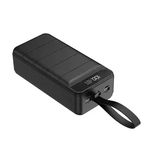 BOLOMI Portable Charger 50000MAh Power Bank Simple Stylish dan Kompak Desain Cepat Biaya Ponsel Pintar Kamera