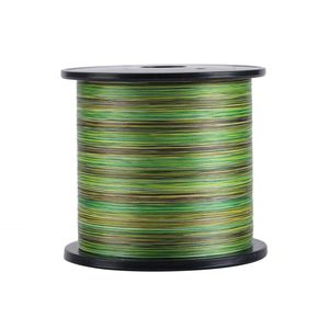 100 mètres de long 12 brins multicolore tressé PE coulée ligne de pêche pour la mer rivière lac pêche pour <span class=keywords><strong>asie</strong></span> niveau bateau route - Product Image 1