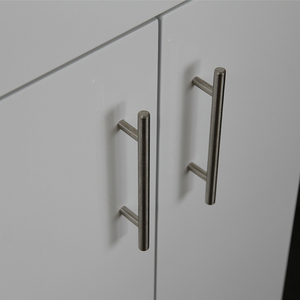 Moderne Petit Mdf Pvc Douche sur pied Meubles de salle de bain Armoire Ensemble Blanc Salle de bain Vanités Unité avec évier Lavabo - Product Image 3