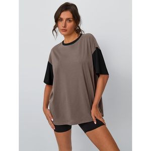 FOXA-Camisetas de manga corta para mujer, camisetas de gran tamaño para entrenamiento de verano, informales, Y2K 2025, Camisetas Básicas de gimnasio a la moda - Product Image 5