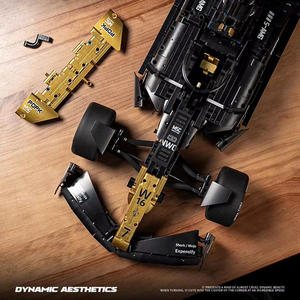 Kit de modèle de voiture de course <span class=keywords><strong>F1</strong></span> à l'échelle <span class=keywords><strong>1</strong></span>:<span class=keywords><strong>8</strong></span>, briques de construction très détaillées, assemblage facile, jouet éducatif, cadeaux pour adultes et adolescents - Product Image 4