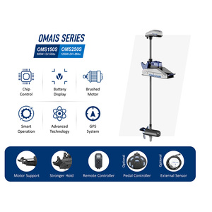 12V Foot Control Boat Anchor <strong>Trolling</strong> <strong>Motor</strong> With Base Spot Lock New Condition Remote Control System For Outboard Engine - Product Image 2