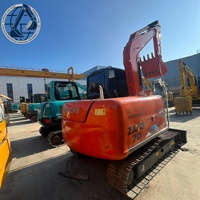 Excavatrice sur chenilles d'occasion HITACHI ZX 70, 7 tonnes, pour projets d'infrastructure, fournisseur de matériel de terrassement sur chenilles ZX75US ZX85US ZX60 ZX70