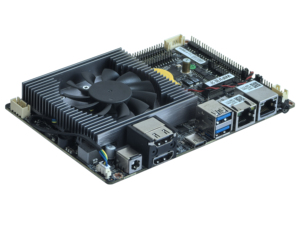 2025 Elsky M128 PC Industrial com Ventilador 12ª Geração de CPUs <span class=keywords><strong>DDR4</strong></span> 32G RAM 2 * HDMI2.0 4K 60Hz Tipo-C 6 * COM Computador - Product Image 6