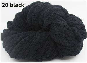 Fil à tricoter fantaisie <span class=keywords><strong>Bernat</strong></span> de 250g, fil chenille polyester épais et moelleux de 2cm pour écharpe, bonnet, tapis et couverture DIY d'hiver - Product Image 6