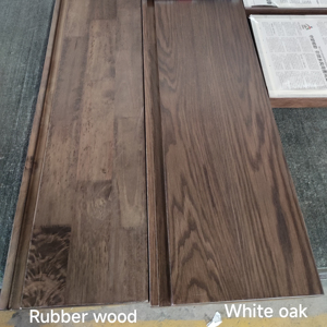 Großhandel Natürliche Treppenteile Massivholz-Trittstufen Treppenstufen aus Amerikanischer Eiche - Product Image 3