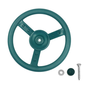 Accesorios de tobogán Yongjia: Volante de plástico con asas para estructuras de escalada de madera, juguetes de expansión. - Product Image 2