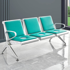 Silla de espera para hospital Tsuneyuki S203, fila de sillas con pasamanos para uso de pacientes en clínicas - Product Image 1