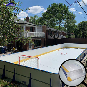 ลานสเก็ตน้ำแข็ง ทำจาก PE รีไซเคิล ติดตั้งง่าย ลานสเก็ตน้ำแข็งแบบหล่อลื่นในตัว ลานสเก็ตน้ำแข็งสำหรับฮอกกี้ - Product Image 2