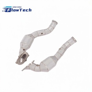 Tubería de Escape de Acero Inoxidable T304 con Protector Térmico para Chevrolet Corvette C7 6.2L V8 - Product Image 2