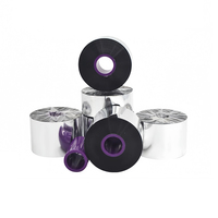 Ruban de code-barres en résine personnalisée 33mm * 600M TTO Premium pour impression à grande vitesse Videojet Markem
