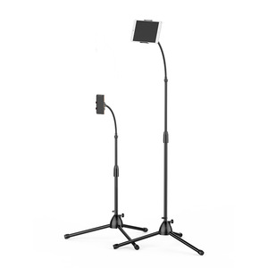 Milesng Floor <b>Stand</b> Phone <b>Tablet</b> Tripod Height Adjustable 360 Degree Metal Live Streaming Photo Video Support - Product Image 5