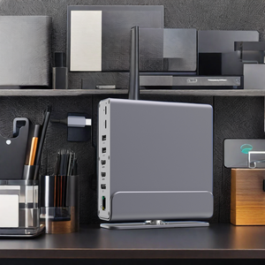 USB-C <span class=keywords><strong>Dual</strong></span> HD 4K Docking <span class=keywords><strong>Station</strong></span> 16-in-1 đa chức năng HUB Adapter với MST hỗ trợ cho MacBook & Máy tính để bàn - Product Image 4