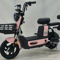 Vélo électrique pour adultes à une seule vitesse 48V avec une autonomie de 60 kilomètres, moteur sans balais, adapté à une utilisation urbaine et de loisirs