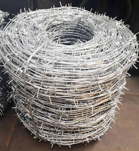 Alambre de púas galvanizado de torsión inversa, alambre de púas de seguridad antirrobo para delimitación de granjas, protección de aislamiento de aeropuertos - Product Image 4