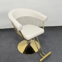 Fauteuil de Barbier Moderne en Cuir PU Inclinable et Durable pour Salon de Coiffure Professionnel